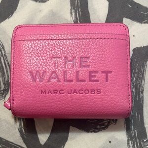 Marc Jacobs Vibrant Pink Wallet